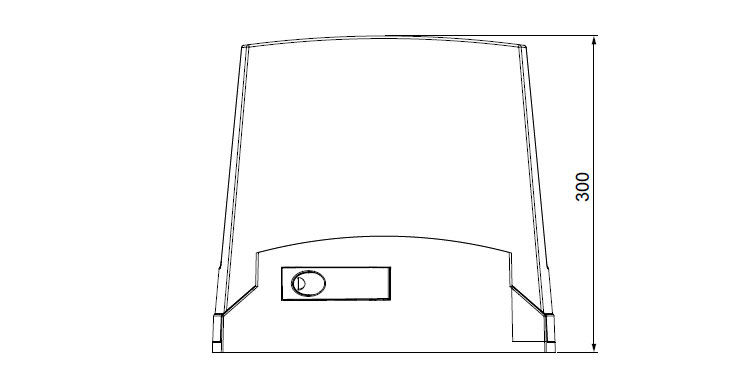 Cổng trượt tự động TORQ V2 HOME