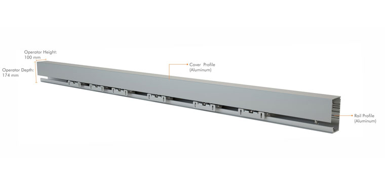 Cửa trươt tư động PrimeDriveH Deutschtec Đức BH 24T